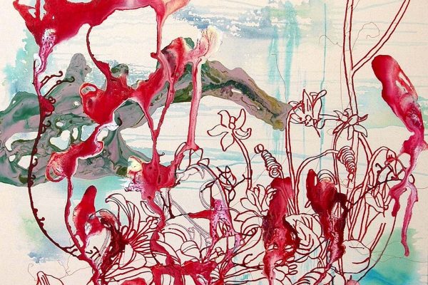 acrylic and embroidery on canvas | 150 x 120 cm | 2008